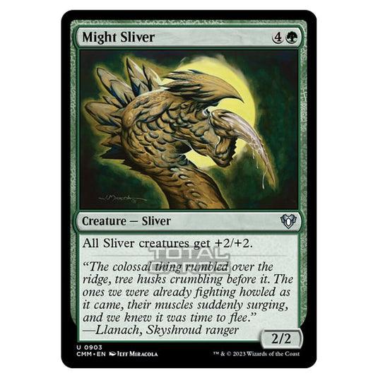 Magic The Gathering - Commander Masters - Might Sliver - 0903