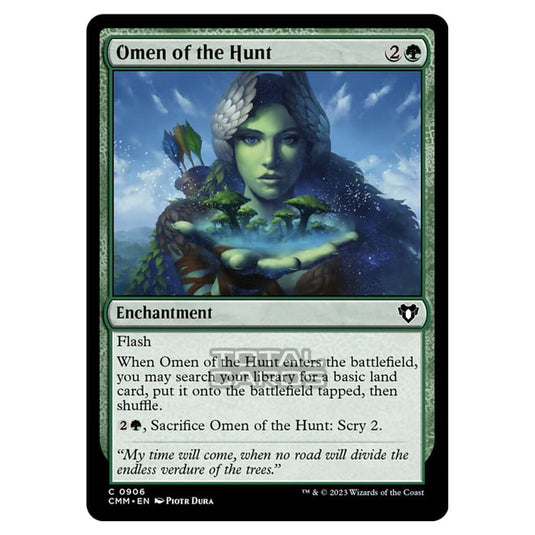 Magic The Gathering - Commander Masters - Omen of the Hunt - 0906