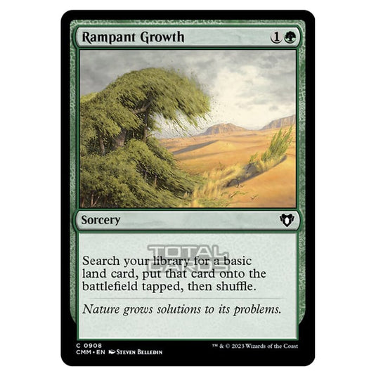 Magic The Gathering - Commander Masters - Rampant Growth - 0908