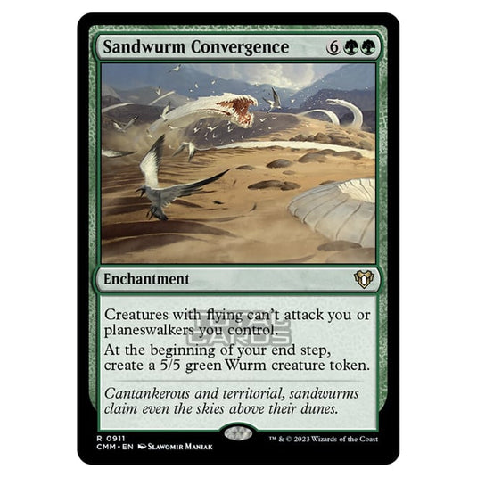 Magic The Gathering - Commander Masters - Sandwurm Convergence - 0911