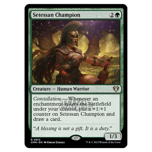 Magic The Gathering - Commander Masters - Setessan Champion - 0912