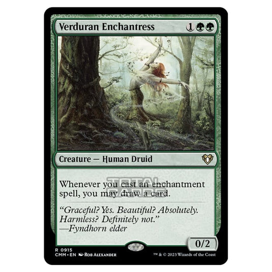 Magic The Gathering - Commander Masters - Verduran Enchantress - 0915