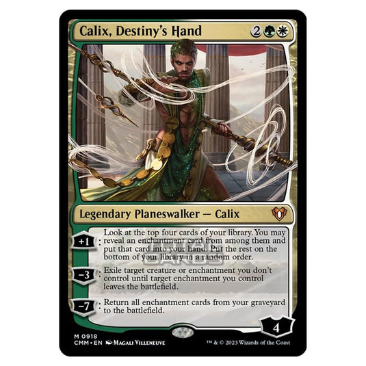 Magic The Gathering - Commander Masters - Calix, Destiny's Hand - 0918