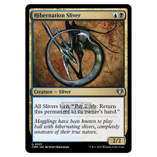 Magic The Gathering - Commander Masters - Hibernation Sliver - 0925