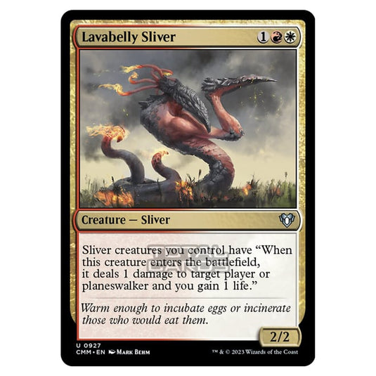 Magic The Gathering - Commander Masters - Lavabelly Sliver - 0927