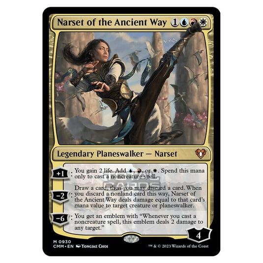 Magic The Gathering - Commander Masters - Narset of the Ancient Way - 0930