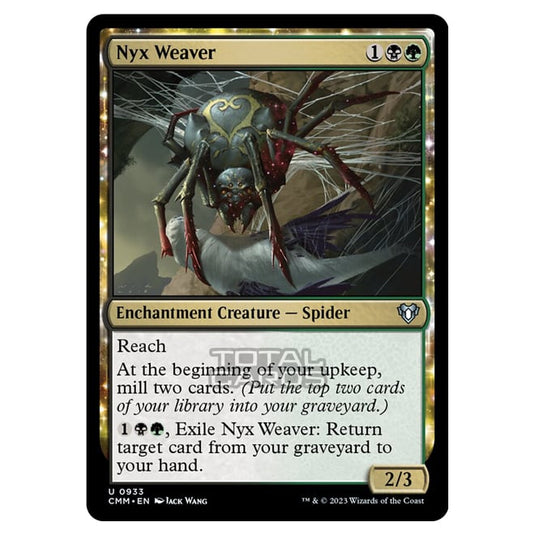 Magic The Gathering - Commander Masters - Nyx Weaver - 0933