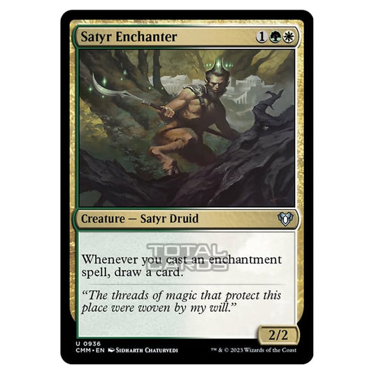 Magic The Gathering - Commander Masters - Satyr Enchanter - 0936