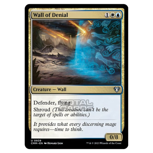 Magic The Gathering - Commander Masters - Wall of Denial - 0939