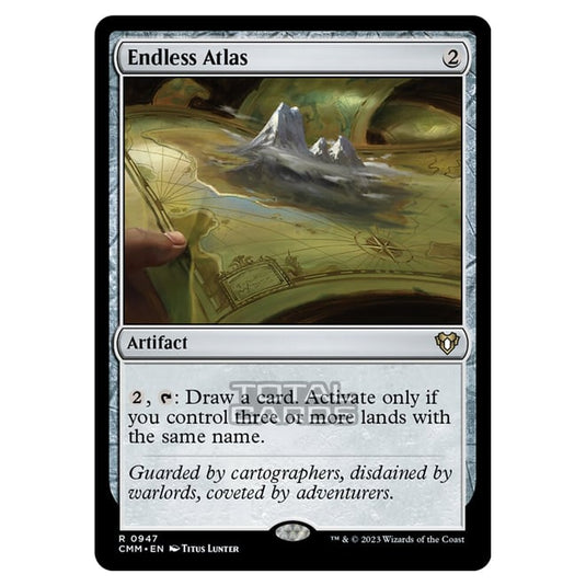 Magic The Gathering - Commander Masters - Endless Atlas - 0947