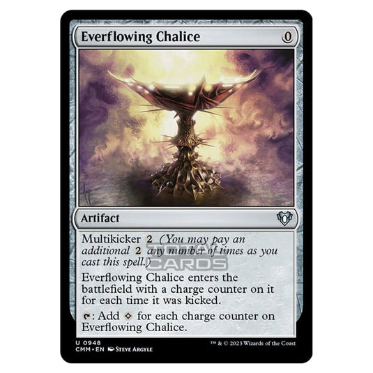 Magic The Gathering - Commander Masters - Everflowing Chalice - 0948