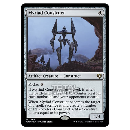 Magic The Gathering - Commander Masters - Myriad Construct - 0963