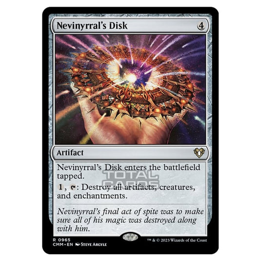 Magic The Gathering - Commander Masters - Nevinyrral's Disk - 0965