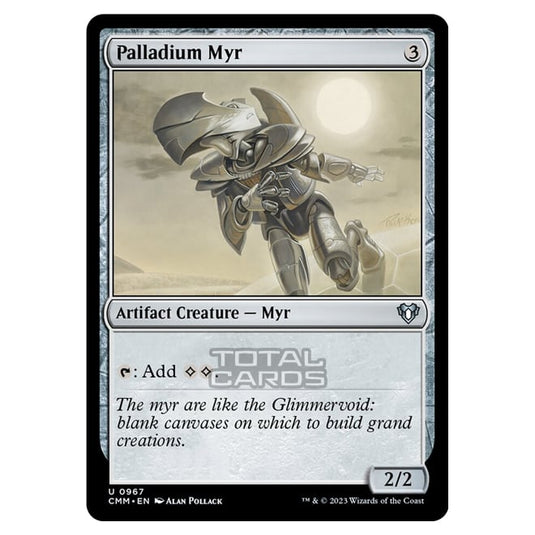 Magic The Gathering - Commander Masters - Palladium Myr - 0967