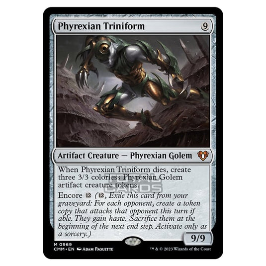 Magic The Gathering - Commander Masters - Phyrexian Triniform - 0969