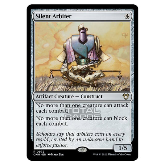 Magic The Gathering - Commander Masters - Silent Arbiter - 0972