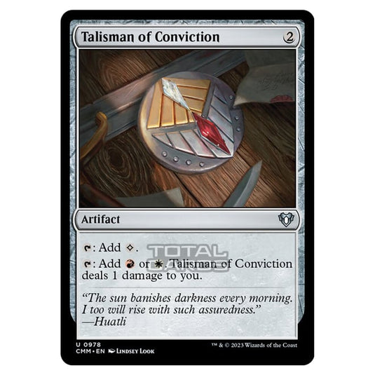 Magic The Gathering - Commander Masters - Talisman of Conviction - 0978