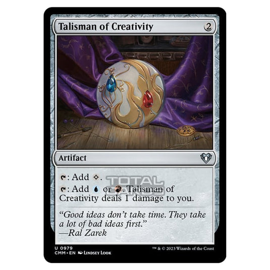 Magic The Gathering - Commander Masters - Talisman of Creativity - 0979