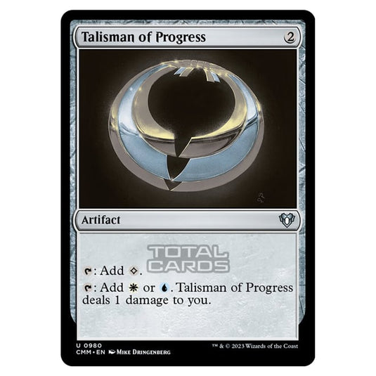 Magic The Gathering - Commander Masters - Talisman of Progress - 0980