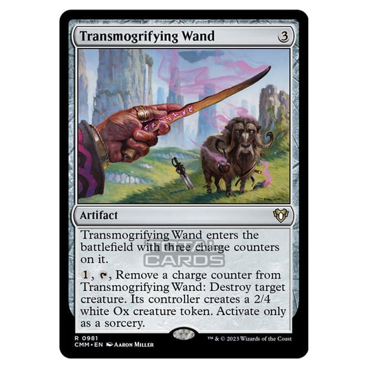 Magic The Gathering - Commander Masters - Transmogrifying Wand - 0981