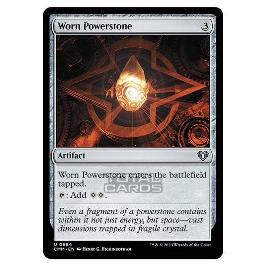 Magic The Gathering - Commander Masters - Worn Powerstone - 0984