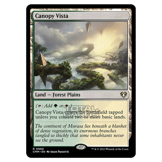 Magic The Gathering - Commander Masters - Canopy Vista - 0989