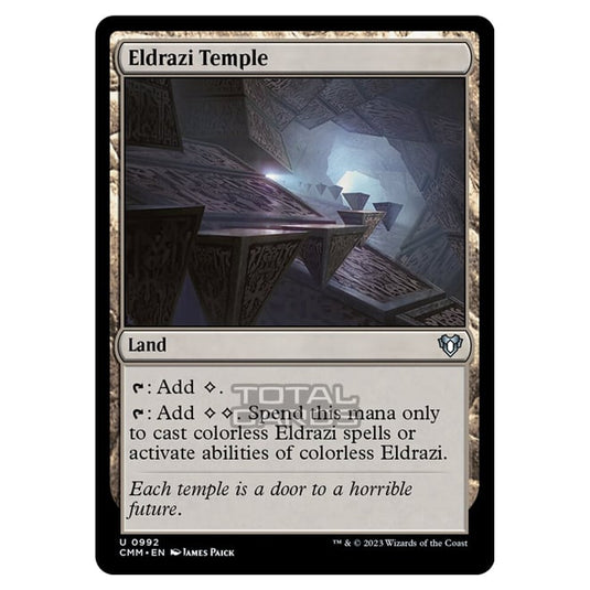 Magic The Gathering - Commander Masters - Eldrazi Temple - 0992