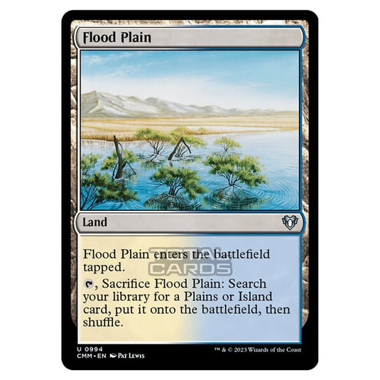 Magic The Gathering - Commander Masters - Flood Plain - 0994