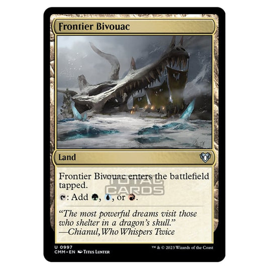 Magic The Gathering - Commander Masters - Frontier Bivouac - 0997