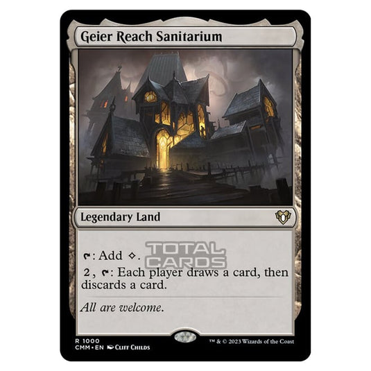 Magic The Gathering - Commander Masters - Geier Reach Sanitarium - 1000