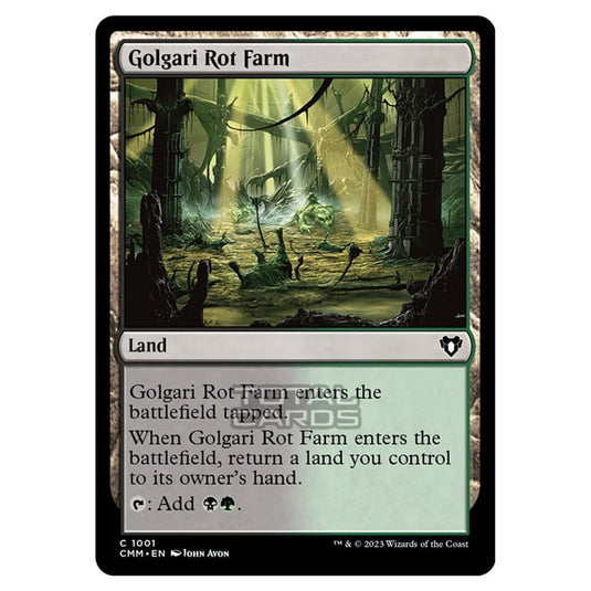 Magic The Gathering - Commander Masters - Golgari Rot Farm - 1001