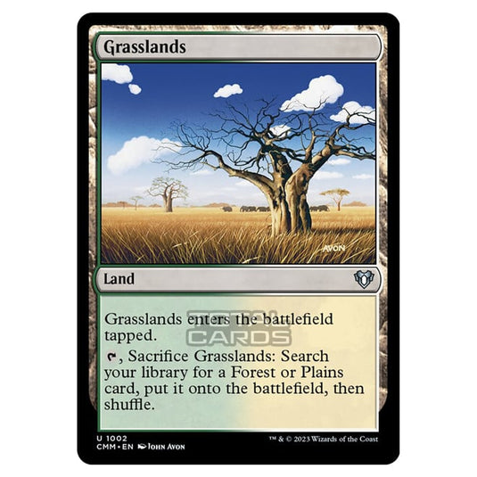 Magic The Gathering - Commander Masters - Grasslands - 1002