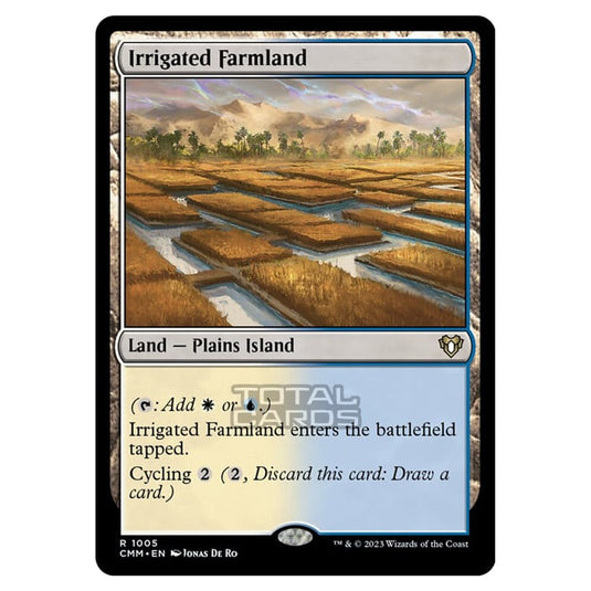 Magic The Gathering - Commander Masters - Irrigated Farmland - 1005