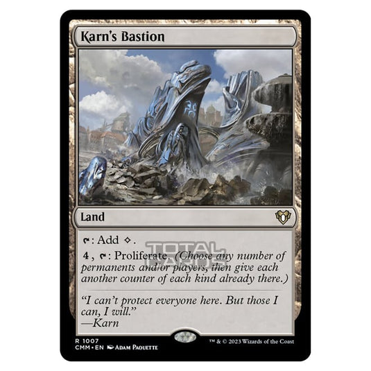 Magic The Gathering - Commander Masters - Karn's Bastion - 1007