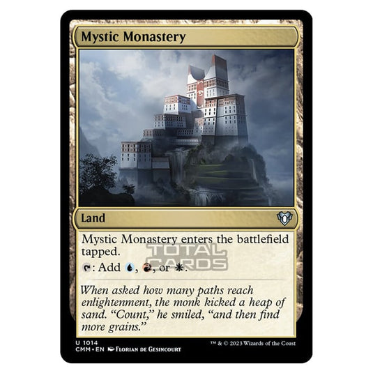 Magic The Gathering - Commander Masters - Mystic Monastery - 1014