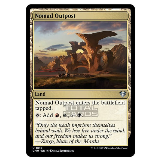 Magic The Gathering - Commander Masters - Nomad Outpost - 1016