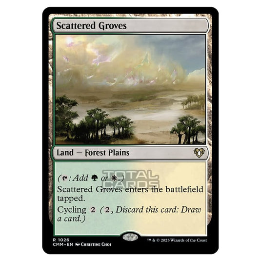 Magic The Gathering - Commander Masters - Scattered Groves - 1026