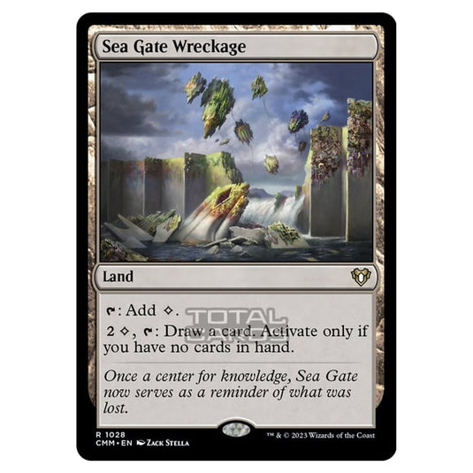 Magic The Gathering - Commander Masters - Sea Gate Wreckage - 1028