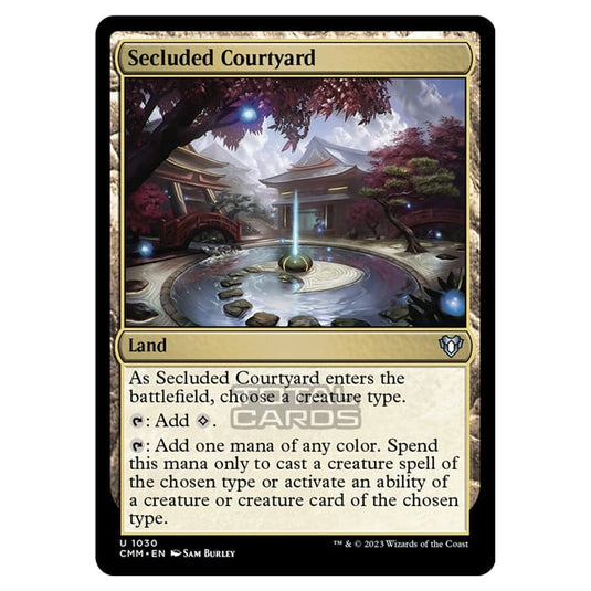 Magic The Gathering - Commander Masters - Secluded Courtyard - 1030