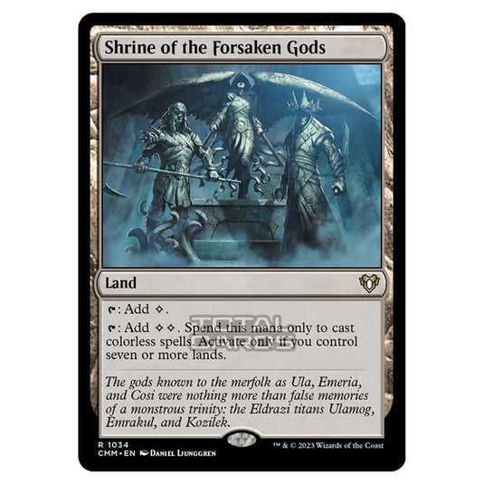 Magic The Gathering - Commander Masters - Shrine of the Forsaken Gods - 1034