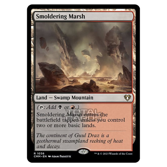 Magic The Gathering - Commander Masters - Smoldering Marsh - 1036