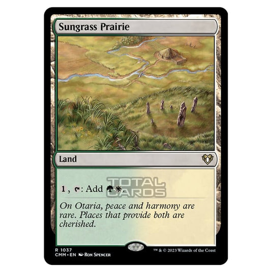 Magic The Gathering - Commander Masters - Sungrass Prairie - 1037