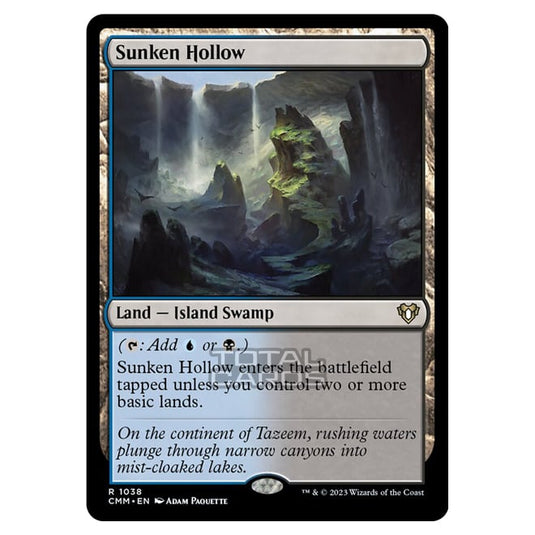 Magic The Gathering - Commander Masters - Sunken Hollow - 1038