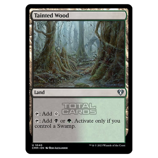 Magic The Gathering - Commander Masters - Tainted Wood - 1040