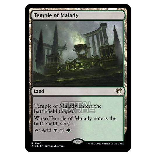 Magic The Gathering - Commander Masters - Temple of Malady - 1043