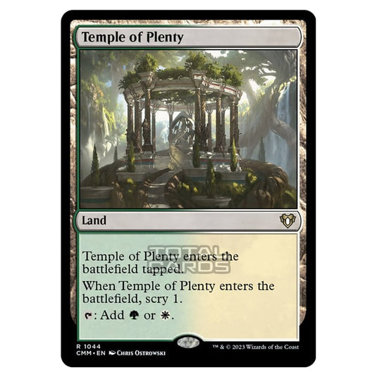 Magic The Gathering - Commander Masters - Temple of Plenty - 1044