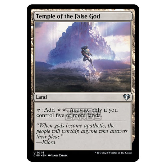 Magic The Gathering - Commander Masters - Temple of the False God - 1046