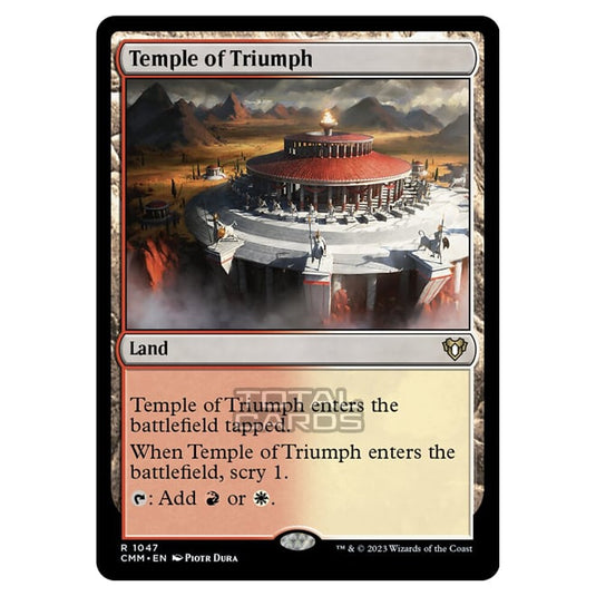 Magic The Gathering - Commander Masters - Temple of Triumph - 1047