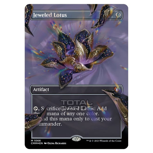 Magic The Gathering - Commander Masters - Jeweled Lotus (Textured Foil) - 1066