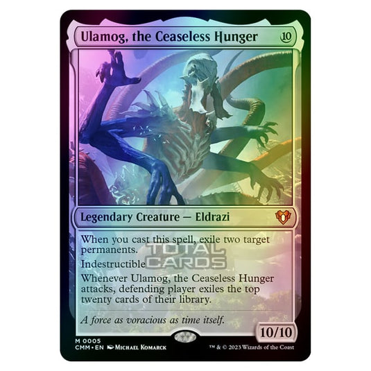 Magic The Gathering - Commander Masters - Ulamog, the Ceaseless Hunger - 0005 (Foil)